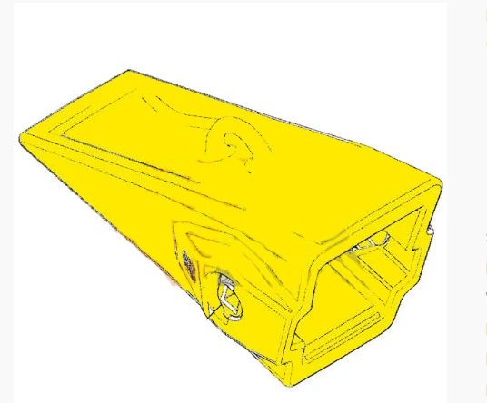 387-6869 Наконечник для вугільного колісного навантажувача Cat A200 Advansys 994